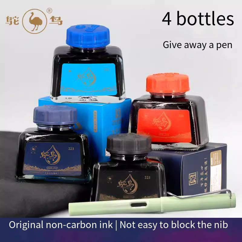 Ostrich 2-Series Fountain Pen  - Fountain Pen Bottled Ink 评论和价格