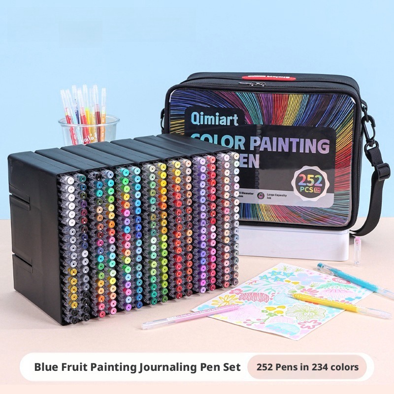 252Pcs 234 Colors Fine Tip Gel - Copic Marker Sketch 评论和价格
