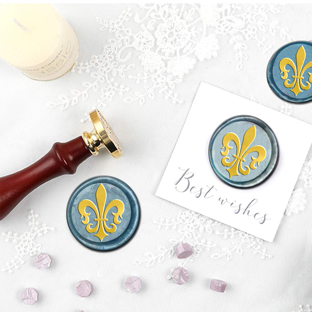 1pc Oval/Round/Square Mixed Wa - Wax Seal Stamp Set 评论和价格