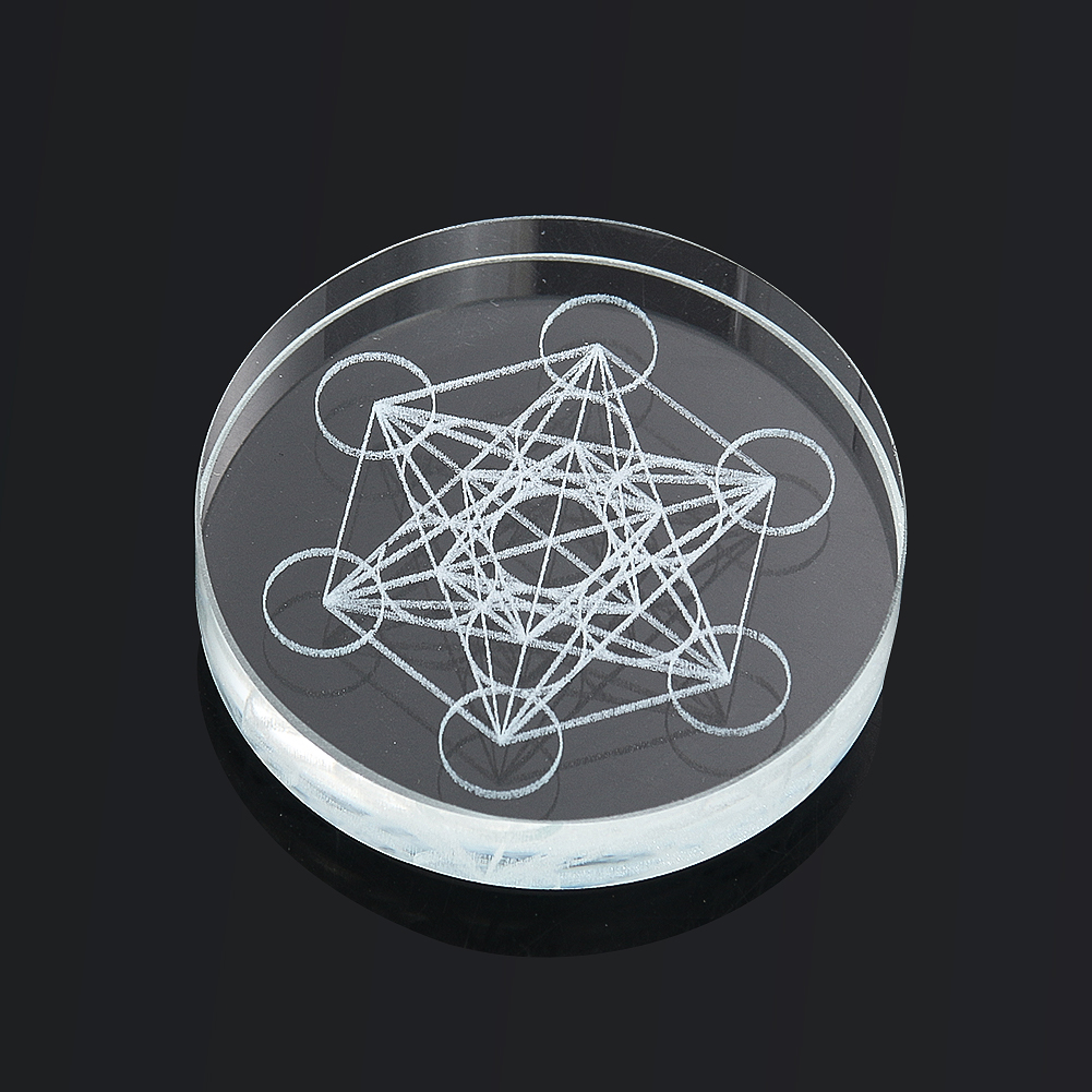 Metatron Cube Crystal Display  - Paper Weight Crystal 评论和价格