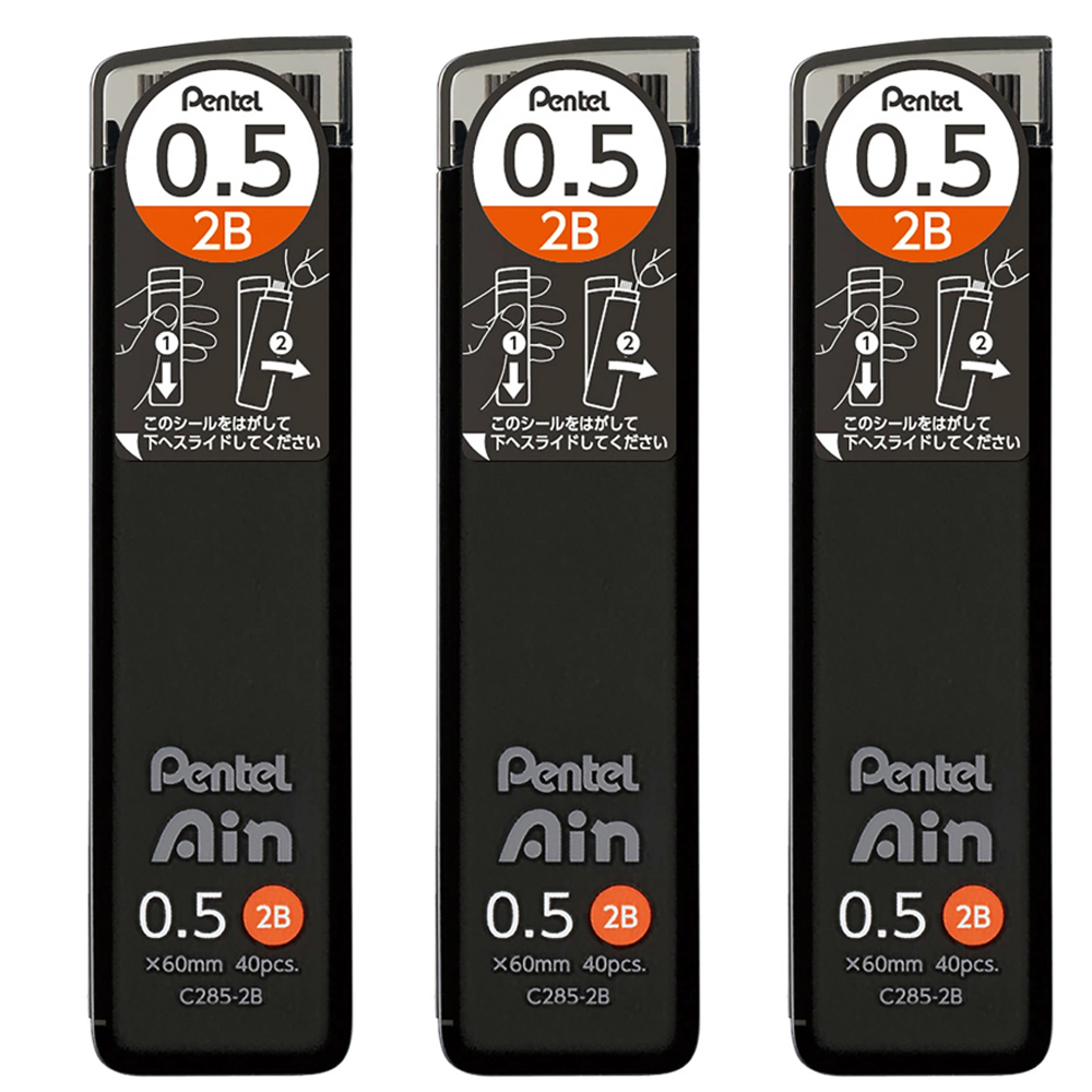 Pack of 3 - Pentel Ain Mechani - Pentel Pen Energel 评论和价格
