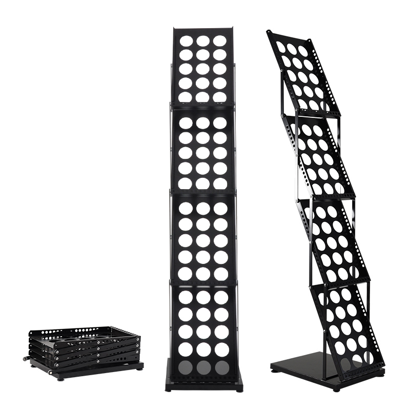 Folding Metal Brochure Magazin - Magazine Holder Rack 评论和价格