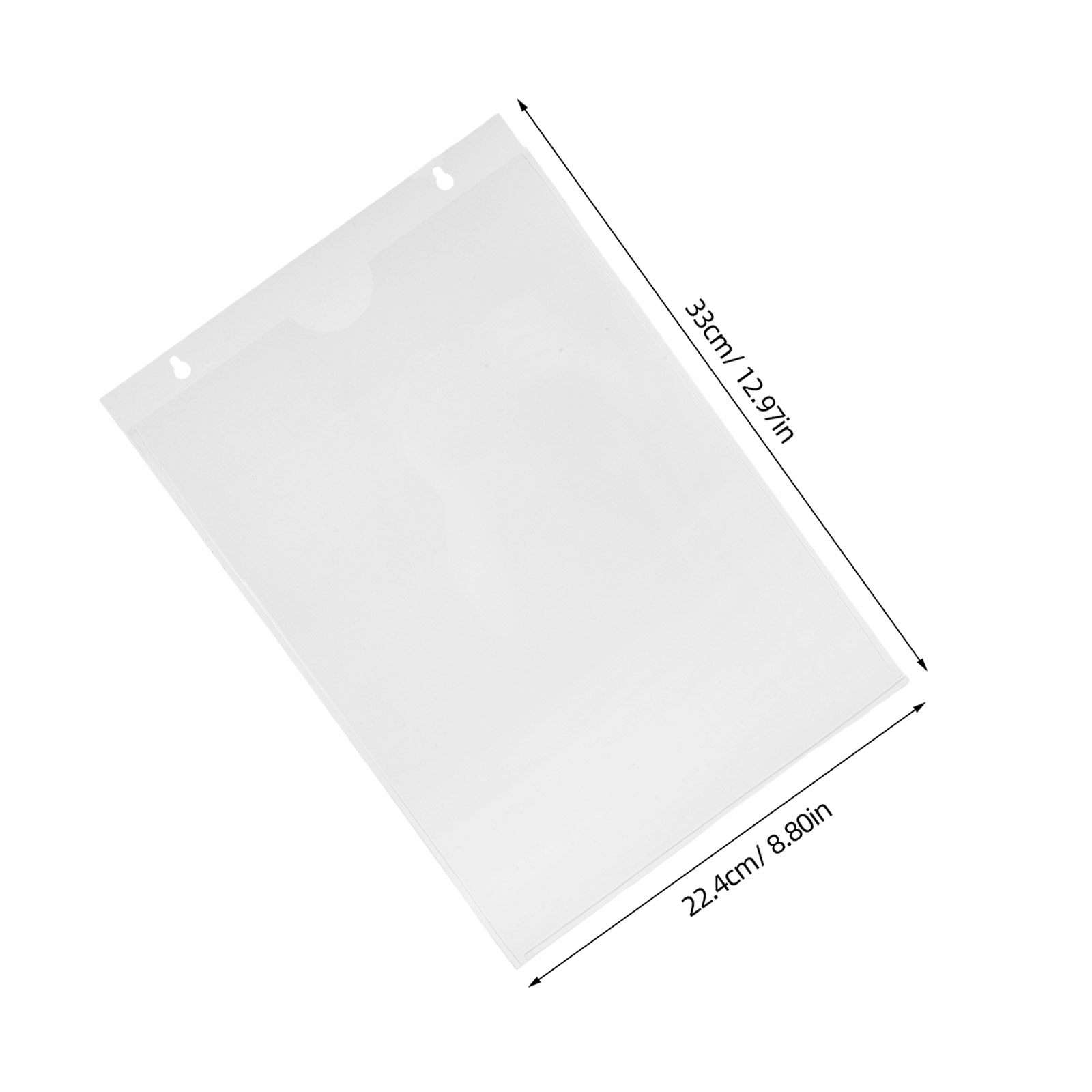 Clear Wall Mounted Acrylic Mag - Magazine Holder Rack 评论和价格