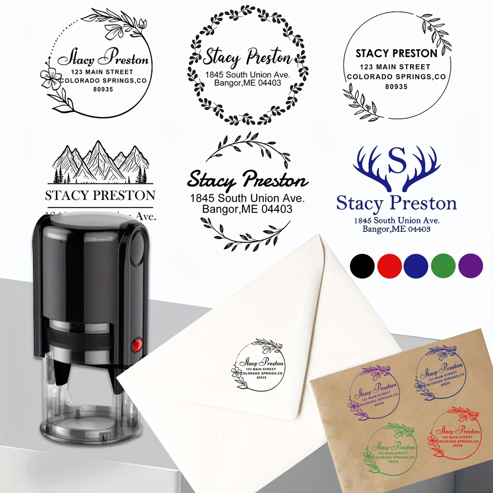 Custom Stamp Personalized Self - Rubber Date Stamp 评论和价格