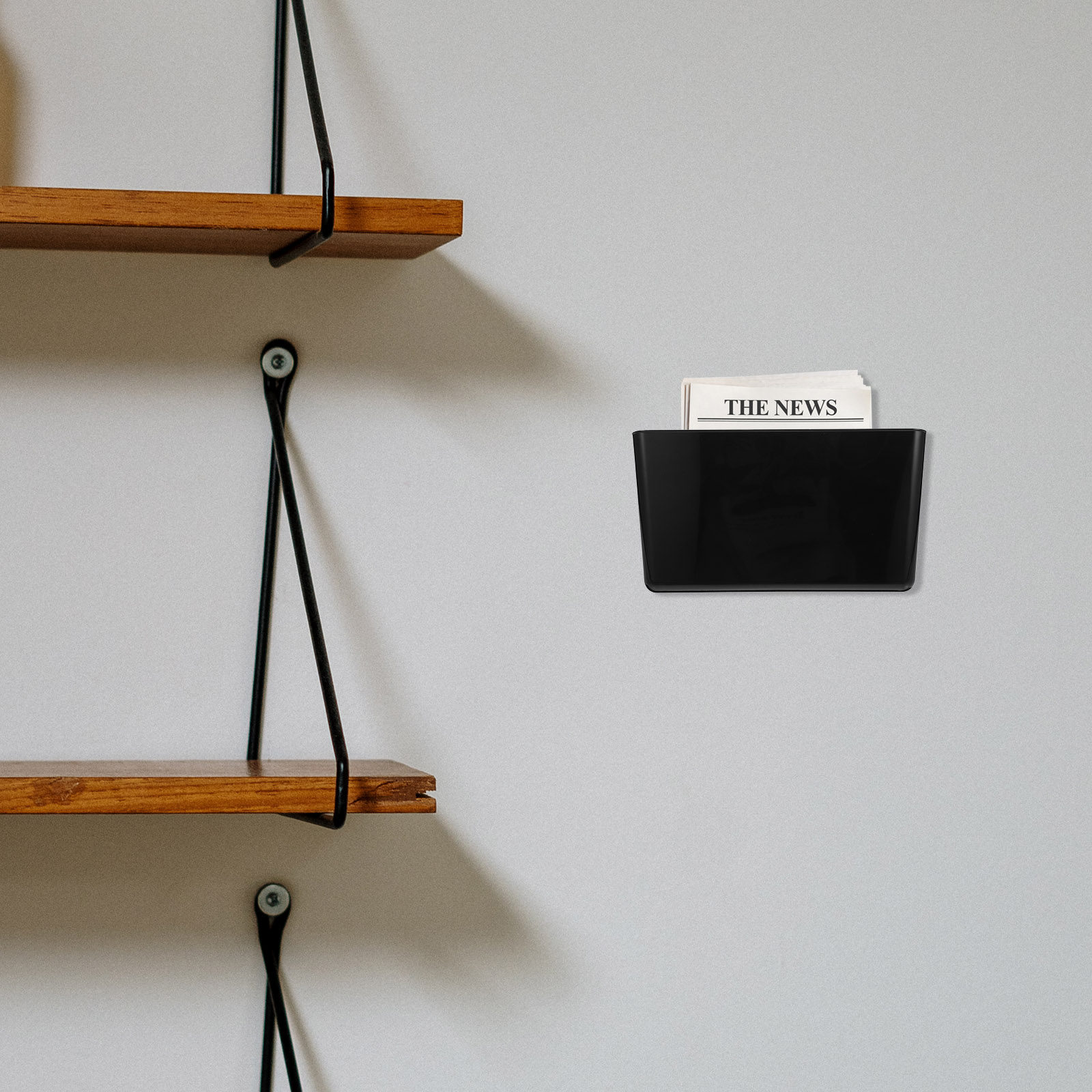 Wall Mount File Organizer Sing - Magazine Holder Rack 评论和价格