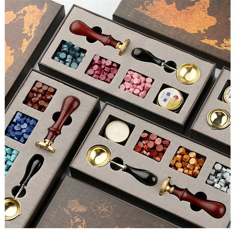 DIY Stamps Wax Seal Box Kit De - Wax Seal Stamp Set 评论和价格