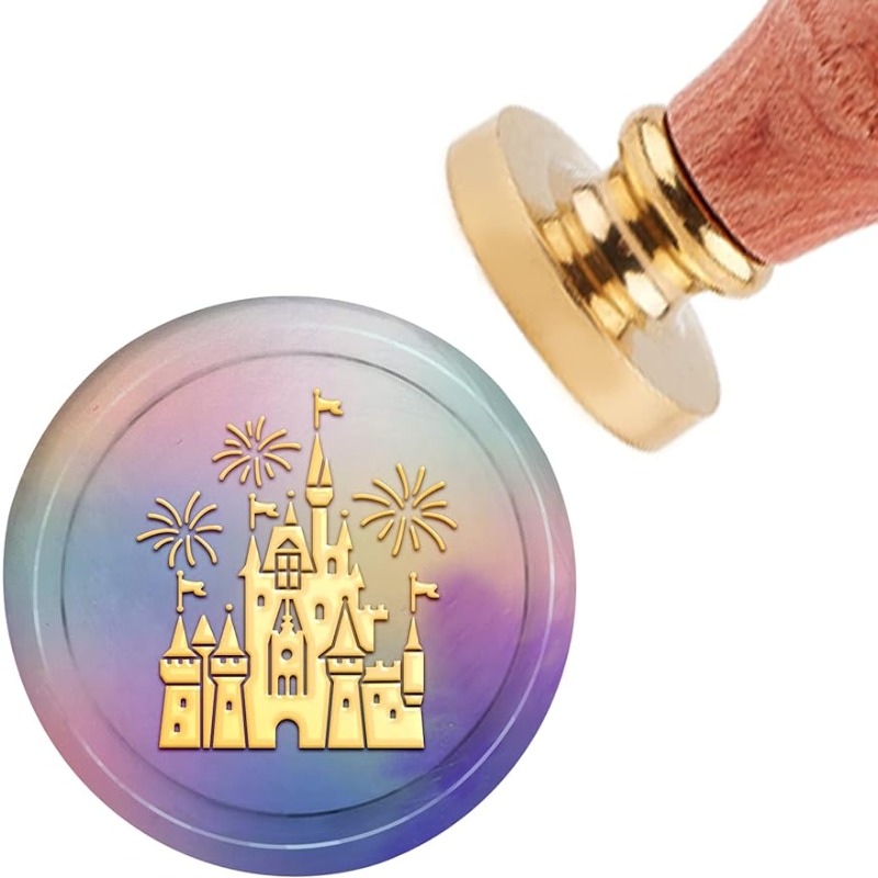 1 Set Castle Wax Seal Stamp Fi - Wax Seal Stamp Set 评论和价格