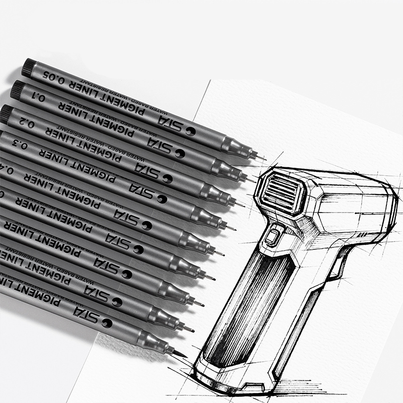 0.1/0.2/0.3/0.4/0.5 Profession - Copic Marker Sketch 评论和价格