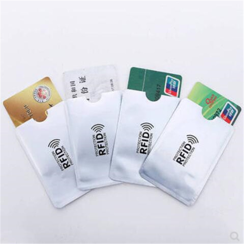 5-20PCS Anti Rfid Card Holder  - Card Index Box 评论和价格