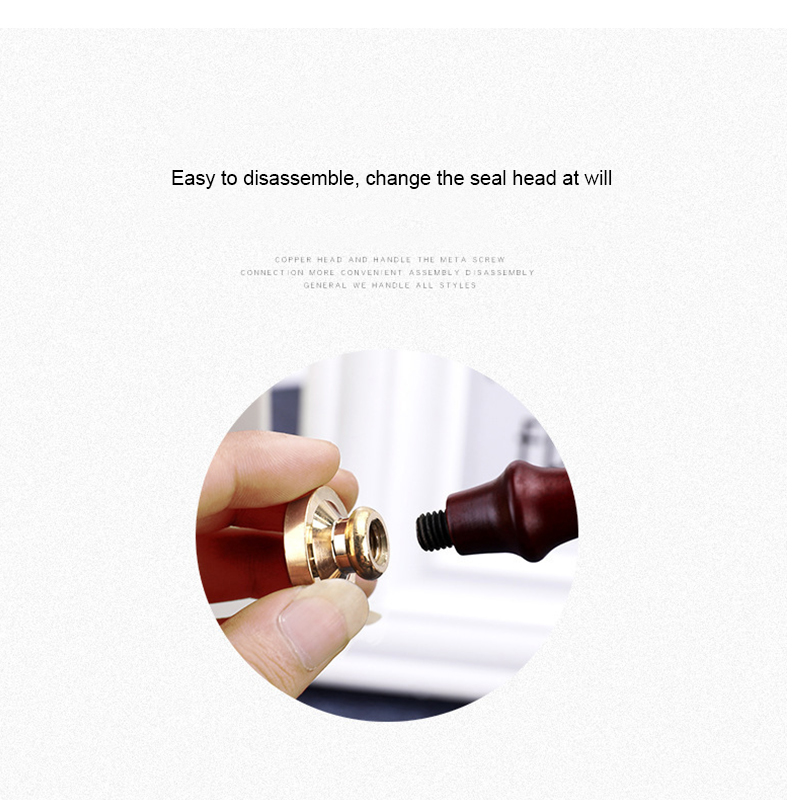 Custom Seal Wax stamp head wit - Wax Seal Stamp Set 评论和价格