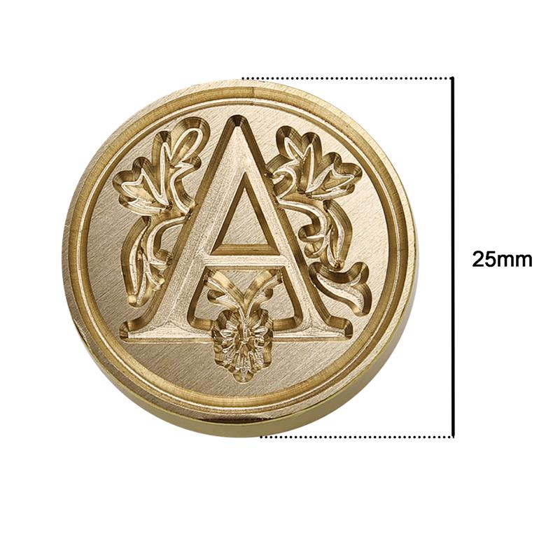 A-Z Vintage Sealed Wax Stamp H - Wax Seal Stamp Set 评论和价格